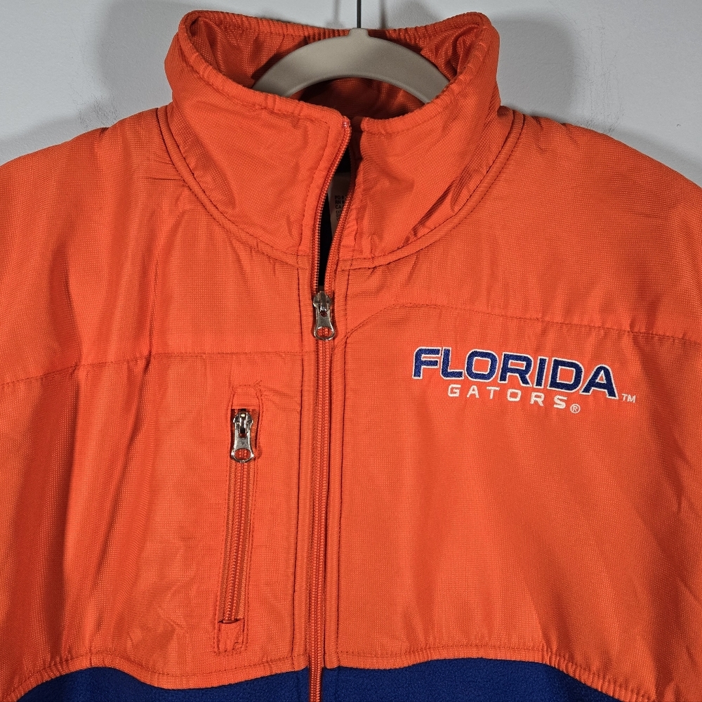 Florida Gators Men's Fleece Jacket Blue And‎ Orange Size Medium - Picture 2 of 11